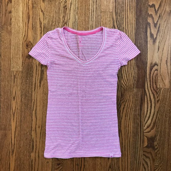 Victoria's Secret Other - Victoria's Secret Pink/White Striped Top